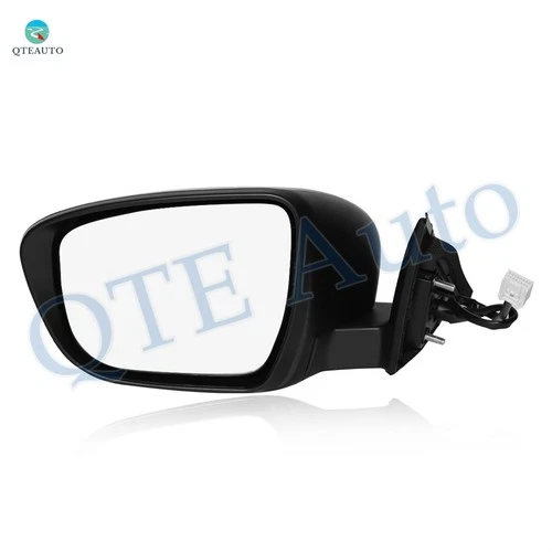 Left Side Power Non-Heated Manual Folding View Mirror For 2017-2020 Nissan Rogue