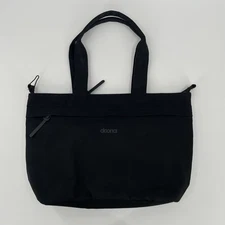 Doona Essentials Nitro Black Diaper Shoulder Tote Bag - Includes Changing Pad