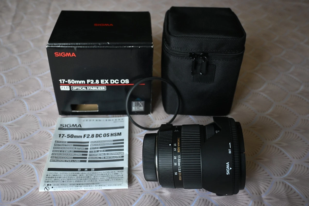 Sigma f/2.8 Camera Lenses 17-50mm Focal for sale | eBay