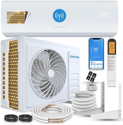 Split Klimaanlage Klimagerät Inverter Heizfunktion Klima 3,4kW WLAN APP 12000BTU