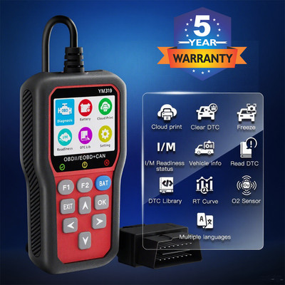 Universal OBD2 Scanner OB2 Monitor ODB Car Diagnostics Machine Scan Auto Kit New