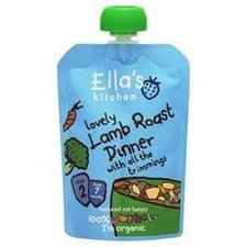 Ellas Kitchen Stage 2 Lamb Roast Dinner 130g - 6 Pack