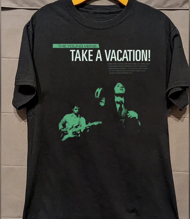 The Young Veins - Take a Vacation T Shirt All Size S to 5XL