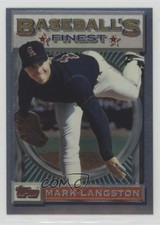1993 Topps Finest Baseball's Finest Mark Langston #82 2u3