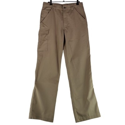 Russell Workwear Herren Hose Beige Größe 28 W28 L34 Gerades Bein