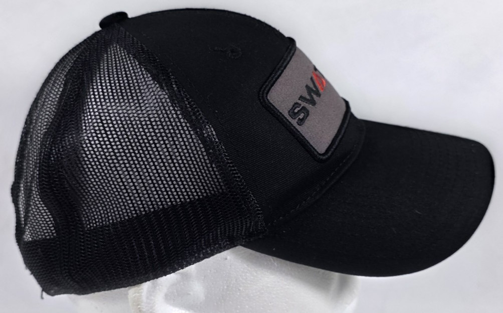 SWAT LIFE Patch Black Adjustable Baseball Hat Cap… - image 4