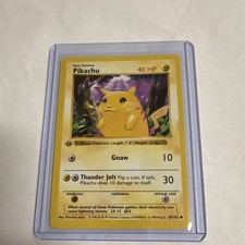 Pikachu [1st Edition] #58 Prices | Pokemon Base Set | Pokemon Cards