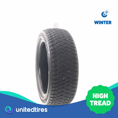 Used 235/55R19 Bridgestone Blizzak DM-V2 105T - 9.5/32 - Tire