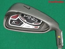 Ping K15 Ti Face Single 7 Iron Steel Stiff Shaft Mens Right Handed Yellow Dot