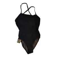 Jolyn One Piece Swimsuit Jordy 30 (US 4-6) Black New With Tags