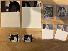 Pokémon Marnie Waifu Bundle (Card Lot, Stickers, Photo Prints) - Used