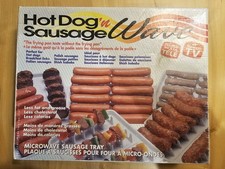 Hot Dog N Sausage Wave Microwave Tray Cooker ...