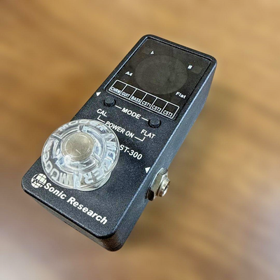 Sonic Research Turbo Tuner ST-300 Strobe Guitar/Bass Tuner JP From