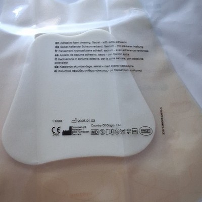 Coloplast Biatain Adhesive Sacral Foam Dressing 23cm x 23cm 3485