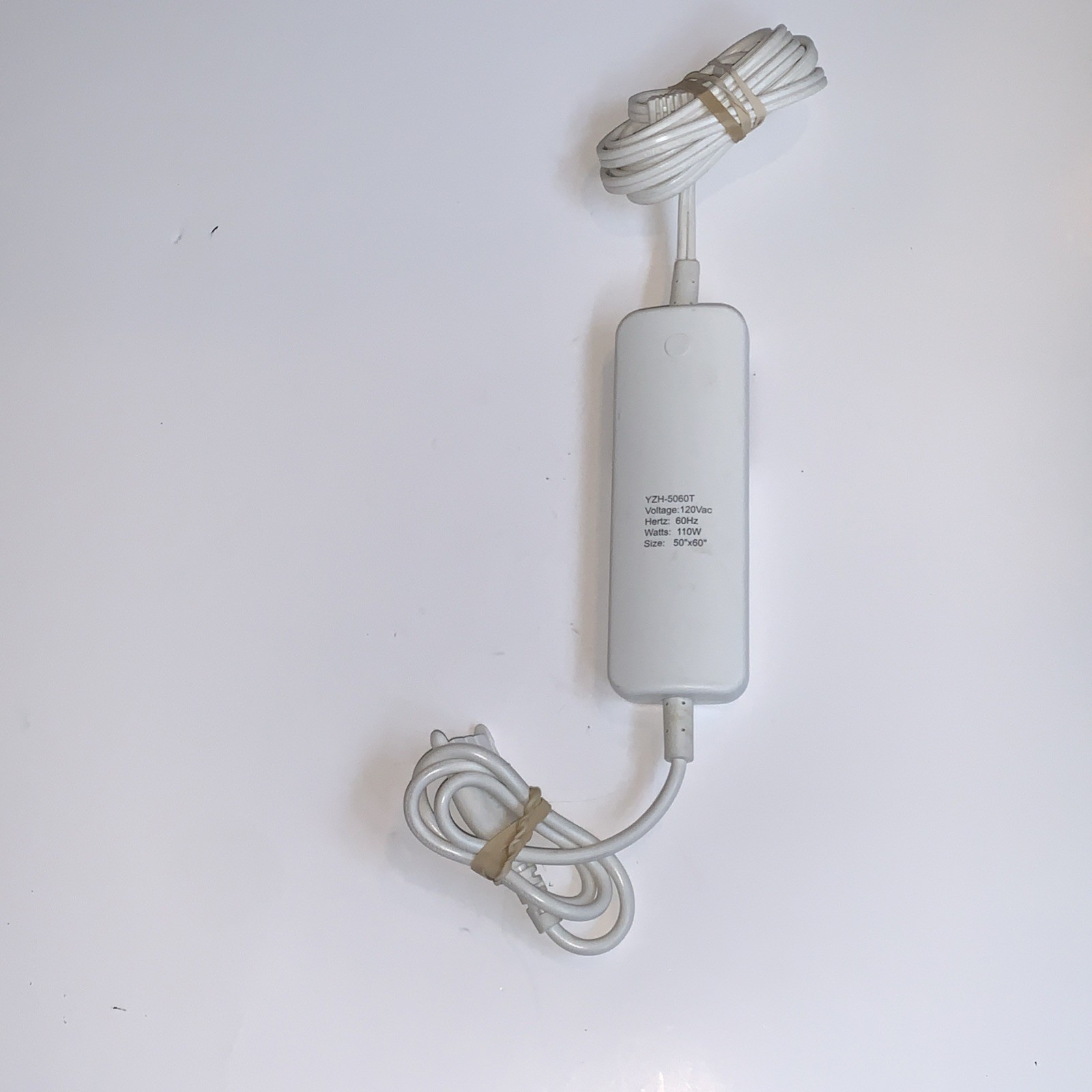 YZH-5060T Temperature Controller For 110W 50" x 60” Electric Heating Blanket