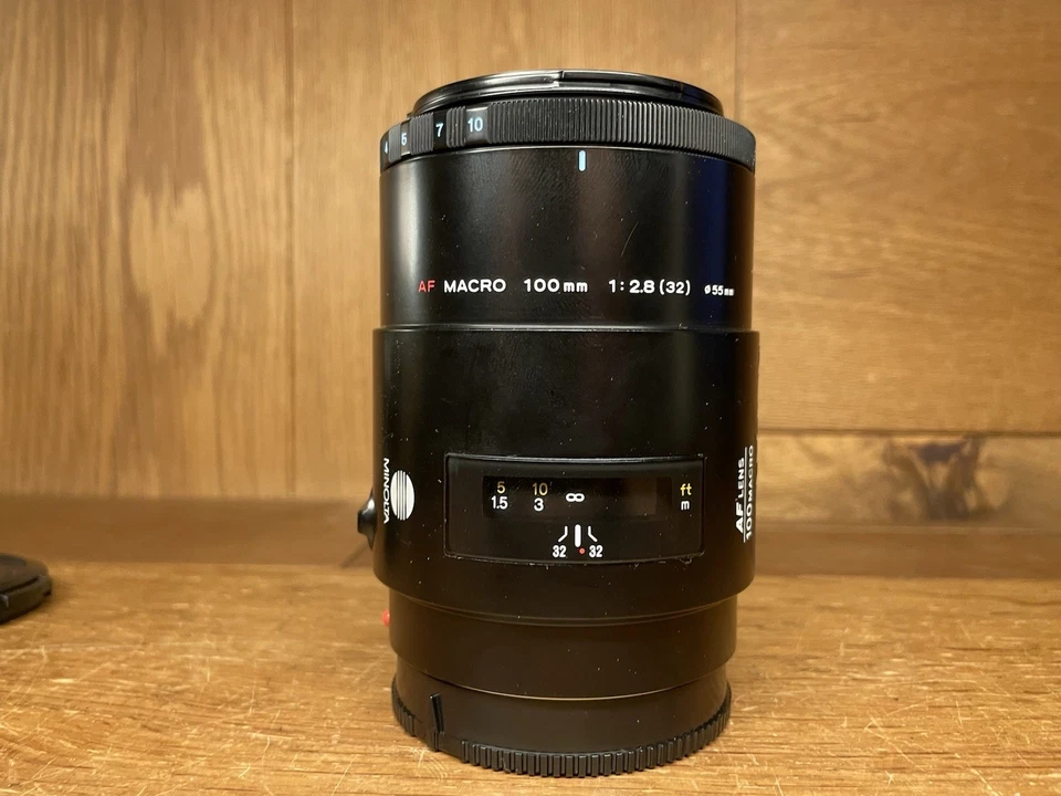 *Near Mint ++ w/ Hood* Minolta AF Macro 100mm F/2.8 Close Up Lens Sony A Mount - Image 2 of 4