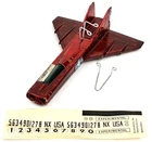 🚨Mattel Hot Birds Star Grazer Red 1970 Mattel Airplane Hot Wheels Redline Era