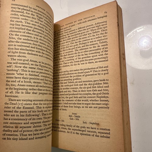 Before Philosophy Pelican Book 1954 Frankfort Wilson Jacobsen - Bild 9 von 10