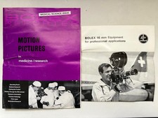 Bolex Reporter Photography Magazine and Paillard Equipment Brochure Lot of 2