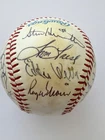 NY YANKEES OLD TIMERS MULTI SIGNED BASEBALL - 18 SIGS - ROGER MARIS