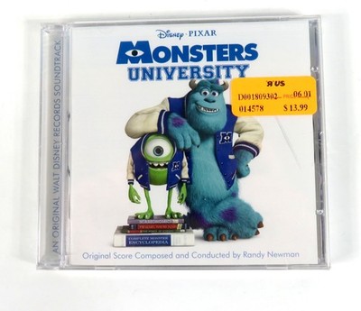 Monsters University [Original Score] by Randy Newman (CD, Jun-2013