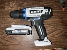 Hart HPDD50 20V Li-Ion 3/8" Cordless Drill/Driver w/BPH001 Battery Lightly Used!