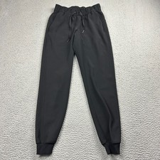 Lululemon On the Fly Jogger Pants Womens 2 Black Travel Woven Fabric