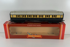 Hornby R.456 GWR Composite Coach (Chocolate/Cream) 6024 - Boxed - OO/00 Gauge