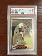 2012 Topps Chrome - Tim Lincecum #1 Refractor