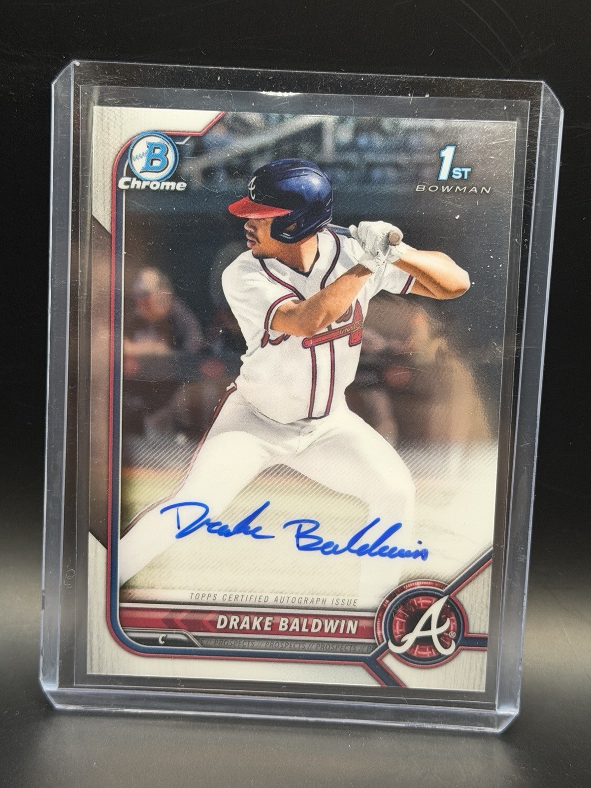 Drake Baldwin 2022 Bowman Chrome 1st Draft Auto 2025 ROOKIE OF THE YEAR! Braves
