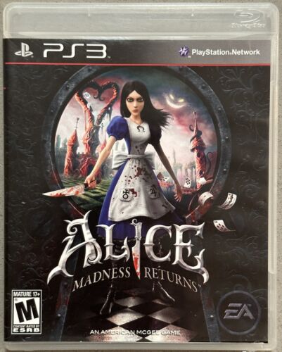 Alice: Madness Returns (Sony PlayStation 3, 2011) PS3 - Afbeelding 1 van 3