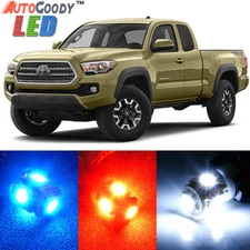 9 x Premium Xenon White LED Lights Interior Package Kit for Toyota Tacoma + Tool