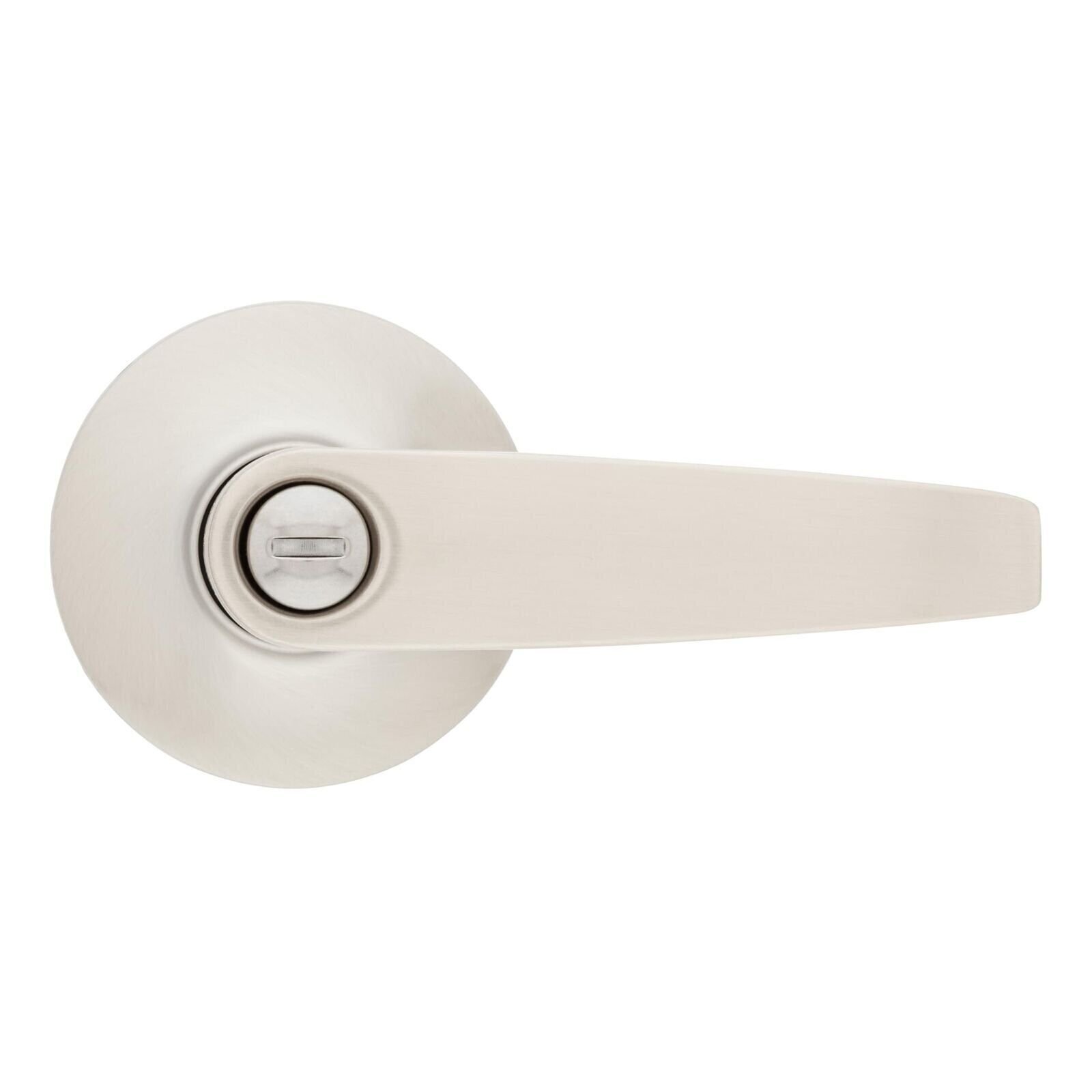 Kwikset SL4000WI Winston Privacy Door Lever Set with Round Rose from The Safe...