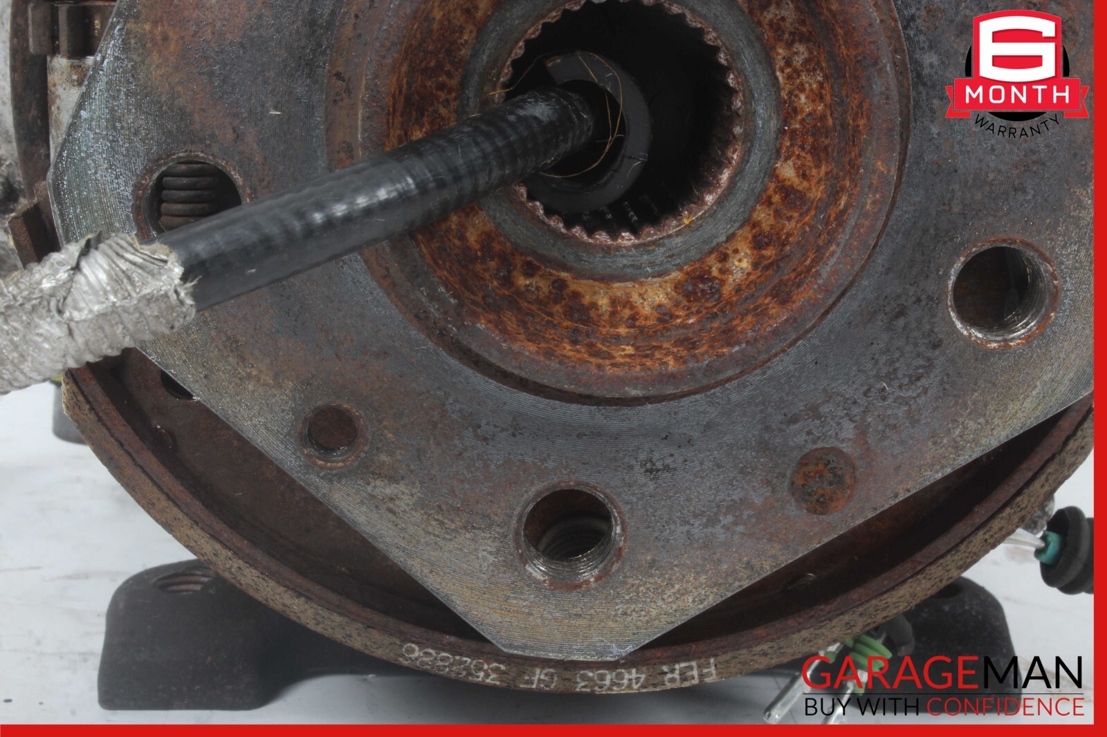 06-10 Maserati Quattroporte M139 Rear Right Side Spindle Knuckle Hub OEM