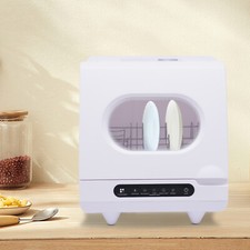 Mini Countertop Dishwasher Dish Washing Machine Portable 5 Wash Programs