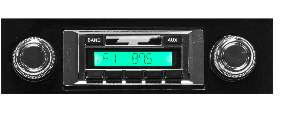 Custom Autosound Chevrolet Radio インパラ 1967-1968 Chevy Impala Radio AM/FM USA 230 Custom Autosound AUX