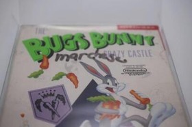 The Bugs Bunny Crazy Castle NINTENDO NES BOX Set IB PROTECTOR TESTED RARE