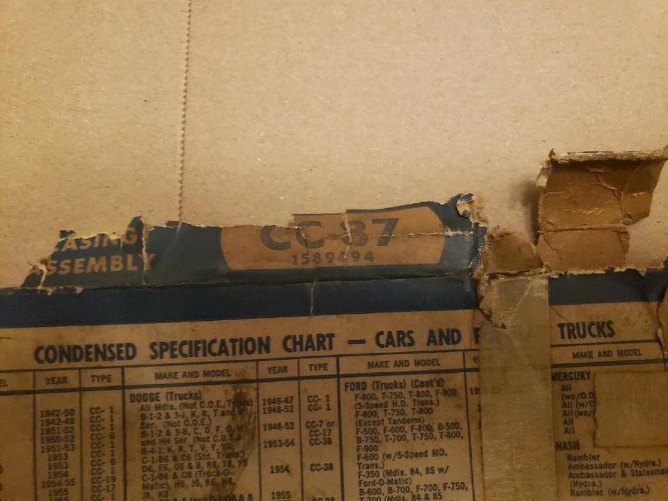 NOS GM 1961 1962 Oldsmobile F85 S.T. Speedometer Cable 57 5/8 Long OEM - Image 2 of 2