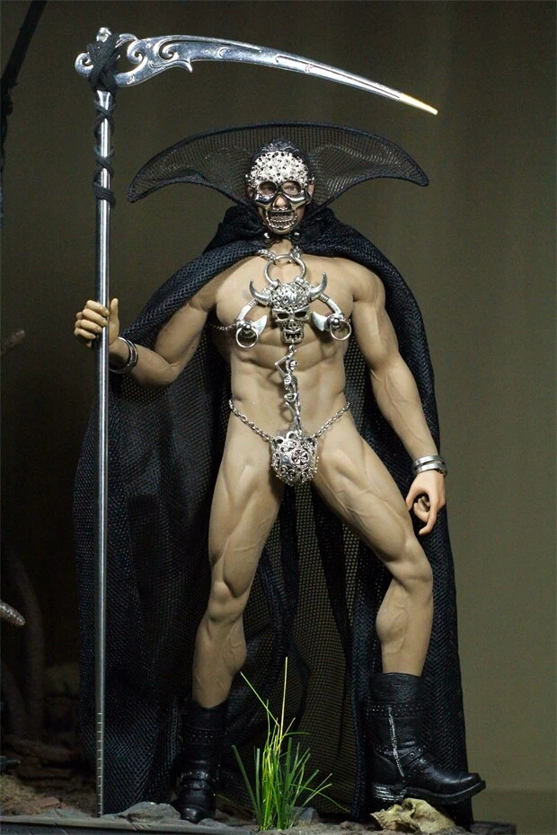 1/6 Sexy Grim Reaper Chain Set Model Fit 12" Male PH TBL Action Figure Body - Image 3 of 4