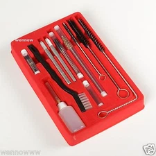 23pc Spray Gun Cleaning Kit Air Brush HVLP Cleaning Multi Purpose Cleaner Tool 