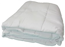 Gewichtsdecke Therapiedecke 100x135cm 2,5 KG f&uuml;r Kinder Bettdecke gesteppt wei&szlig;