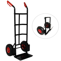 Sackkarre Klappbar Transportkarre Stapelkarre Karre Transport 200 Kg Schwarz