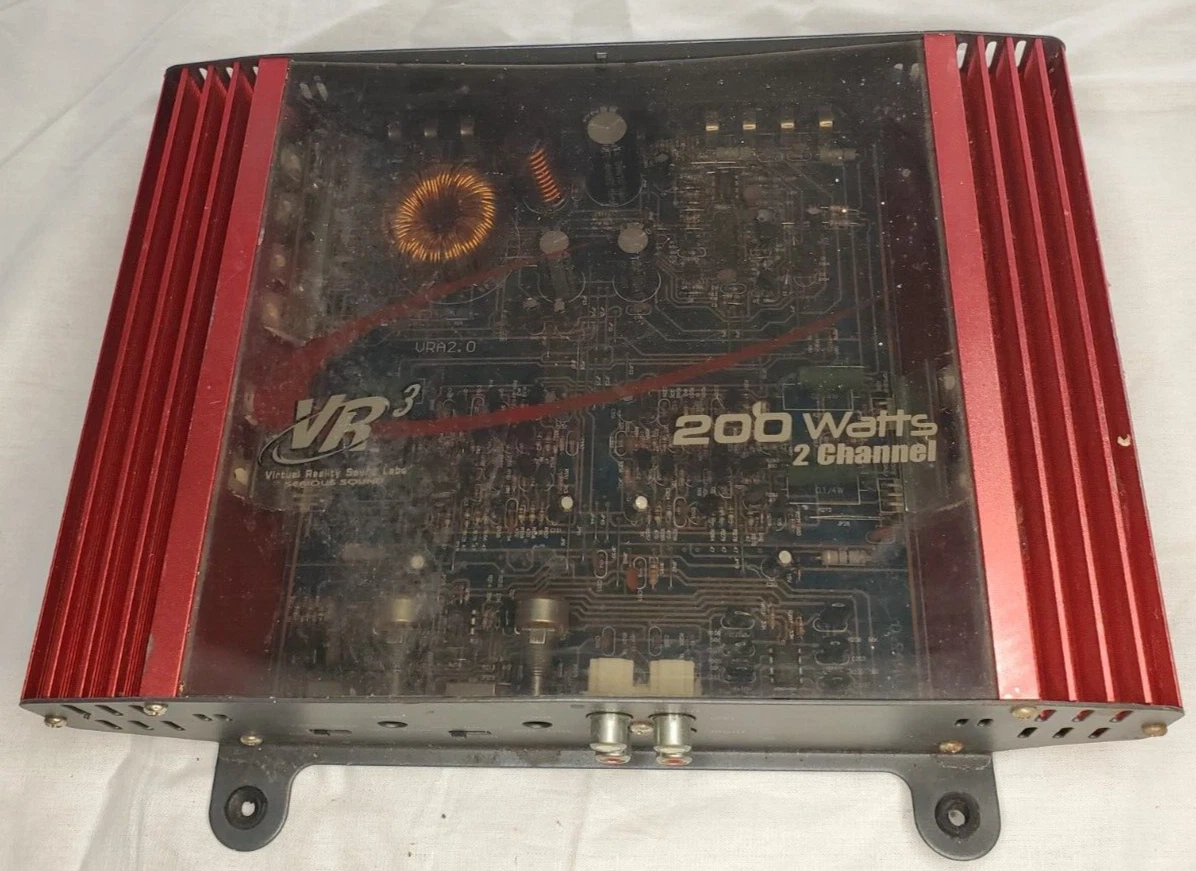 VR3 100 Watt RMS 200 Watt Peak Channel Car Amplifier Amp