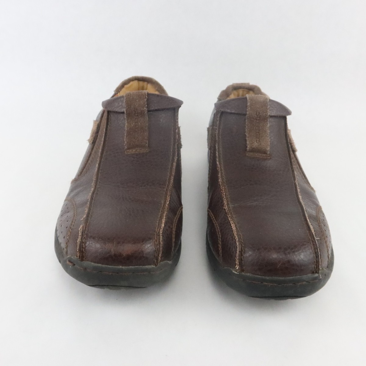 Streetcars Shoes Mens 10.5 Brown Leather Saddleback Loafers  display picture 2