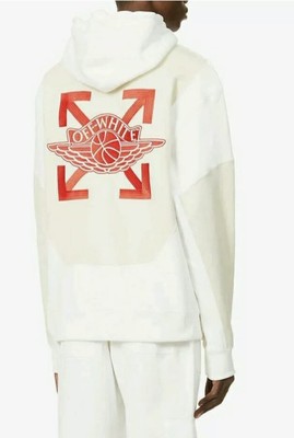 OFF-WHITE x Jordan Hoodie Sail Rozmiar 