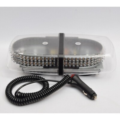 240LED 15W 12V Strobe Wiederherstellung Warnung gelbes Licht - magnetische Befestigung (U)