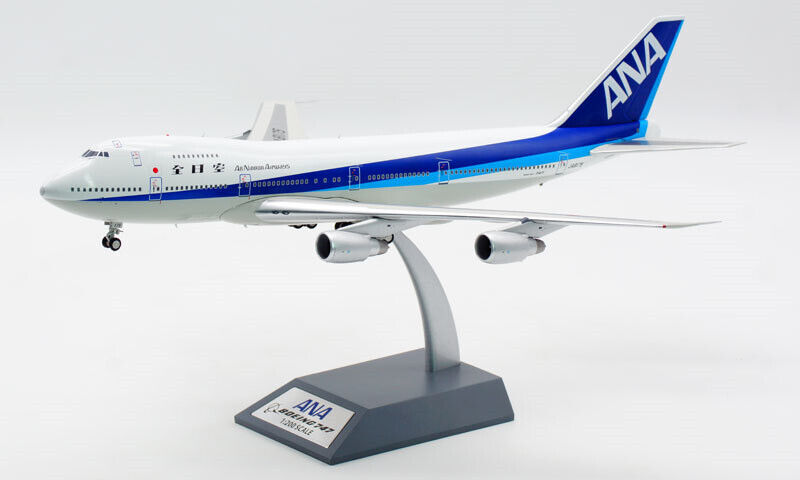 B Models ANA All Nippon Airways for Boeing 747-200 JA8175 1：200 Pre-builded