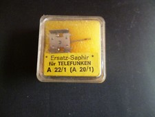Aiguille saphir de remplacement Telefunken A 22/1 / A20/1)