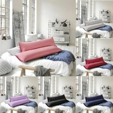 King/Queen Body Pillow Cover Soft Microfiber Long Pillow Case for Body Pillows