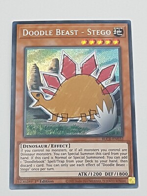 Yu-Gi-Oh! Einzelkarte Doodle Beast - Stego NM